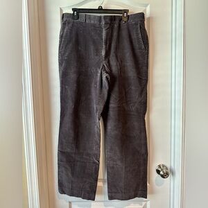 The Man’s Shop by Jack Taylor Corduroy Pants 36x29 | Wide Wale | Gray Vintage